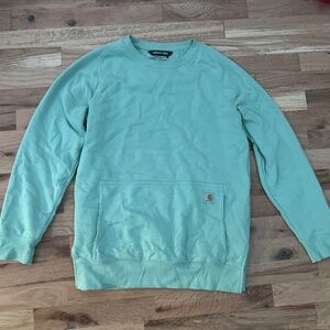 Teal Carhartt sweatshirt